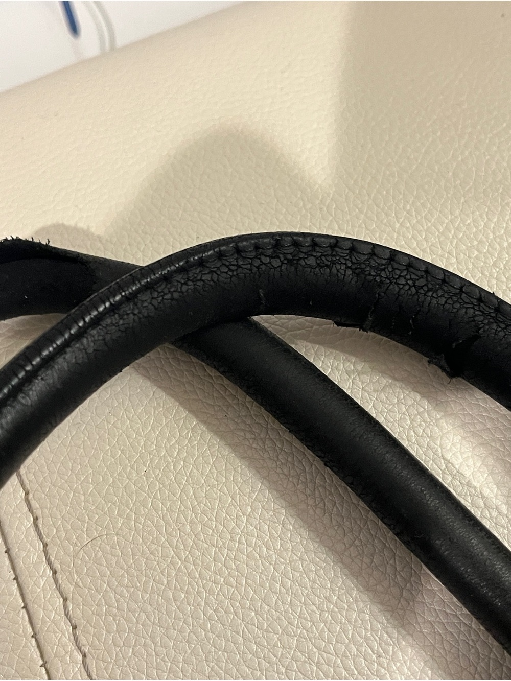 Authentic XL Givenchy Obsedia Black Leather Satchel - Picture 12 of 16